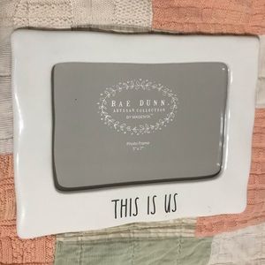 Rae Dunn picture frame 5x7